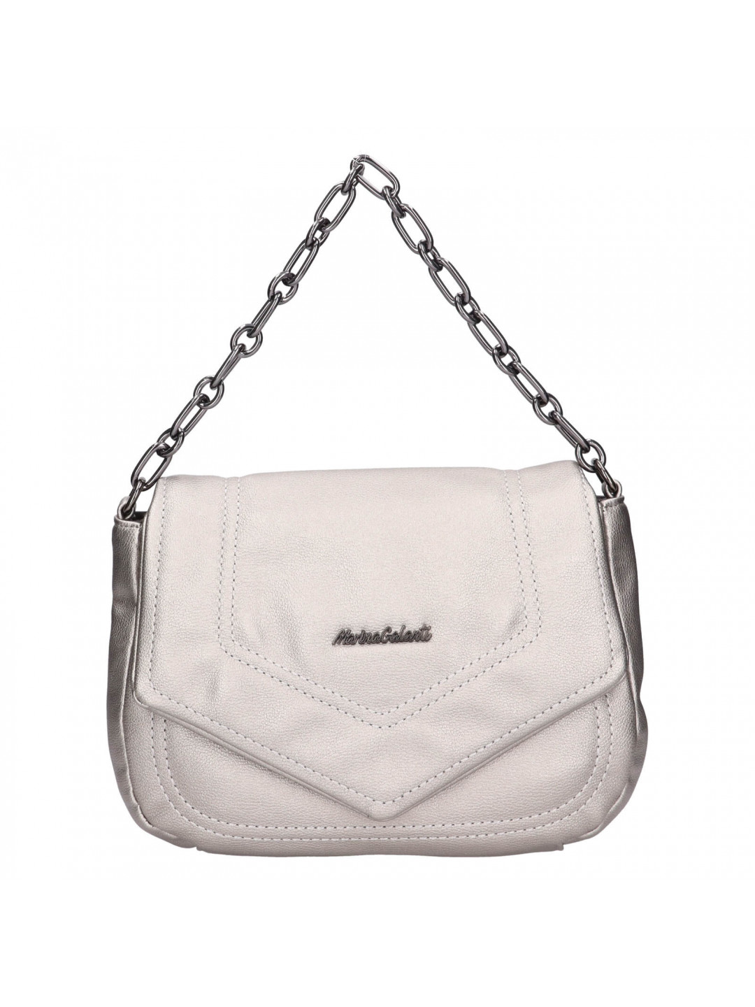 Dámská crossbody kabelka Marina Galanti Isabella – stříbrná